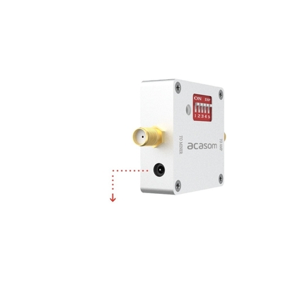 डिजिटल आरएफ एटेन्यूएटर समायोज्य 0-4Ghz 1-16dB बिजली की आपूर्ति के साथ आठ लाभ पूर्वाग्रह टी