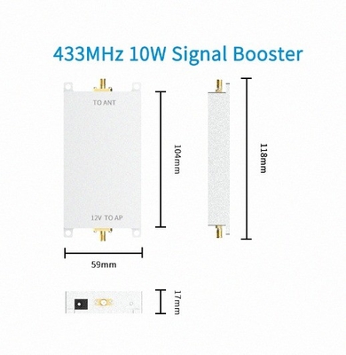 430-434MHz आरएफ एम्पलीफायर मॉड्यूल 40dBm आउटपुट के साथ आसान स्थापना