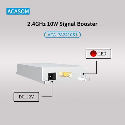 ड्रोन सिग्नल बूस्टर 2.4GHz 10w 20w 40w 100w एम्पलीफायर जैमिंग फंक्शन के साथ