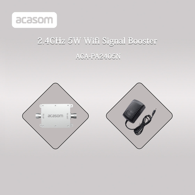 उच्च लाभ के लिए वायरलेस ड्रोन सिग्नल एम्पलीफायर 2.4GHz से 2.5GHz 5W पावर बूस्टर