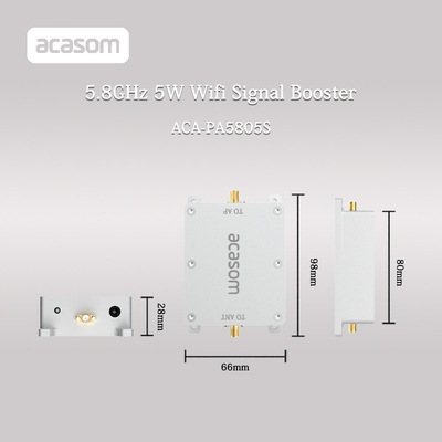 5w 5.8GHz सिग्नल बूस्टर रेंज एक्सटेंडर 5.725-5.85GHz आवृत्ति रेंज के लिए