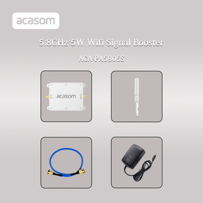 5w 5.8GHz सिग्नल बूस्टर रेंज एक्सटेंडर 5.725-5.85GHz आवृत्ति रेंज के लिए