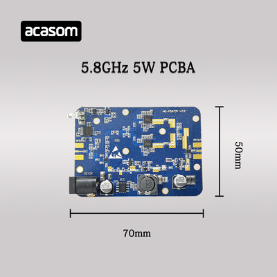 5.8GHz वाईफाई वायरलेस मॉड्यूल के लिए 5W आरएफ सिग्नल बूस्टर पीसीबी एम्पलीफायर घटक