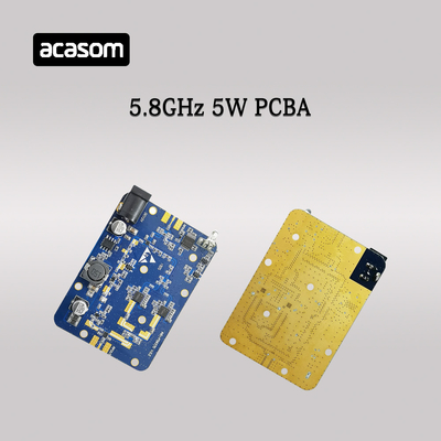 5.8GHz वाईफाई वायरलेस मॉड्यूल के लिए 5W आरएफ सिग्नल बूस्टर पीसीबी एम्पलीफायर घटक