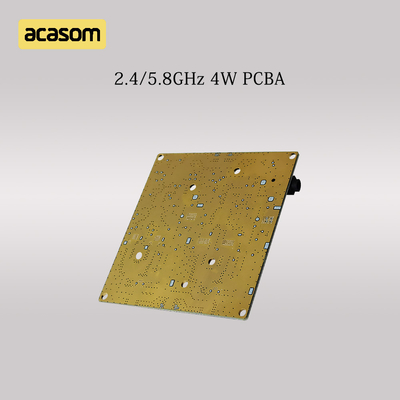 दोहरी बैंड 5.8GHz और 2.4GHz आरएफ सिग्नल बूस्टर 4W 36dBm पीसीबीए बोर्ड डीसी 12V के लिए