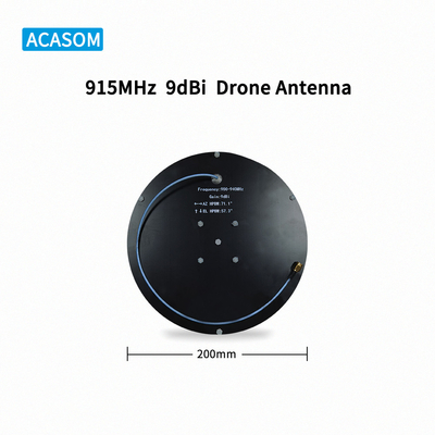 900MHz 915MHz 9dBi SMA ड्रोन के लिए पुरुष एंटीना अधिकतम इनपुट पावर 30W