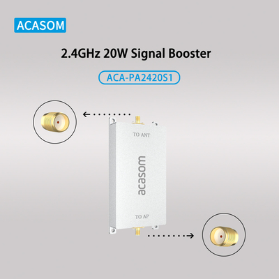 ड्रोन के लिए 2400MHz आरएफ सिग्नल एक्सटेंडर डीजी एफपीवी ईवीओ उच्च दक्षता