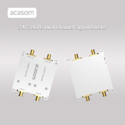 फास्ट TX/RX स्विच टाइम डुअल बैंड ड्रोन वाईफाई सिग्नल बूस्टर 2.4 5.8GHz आवृत्ति