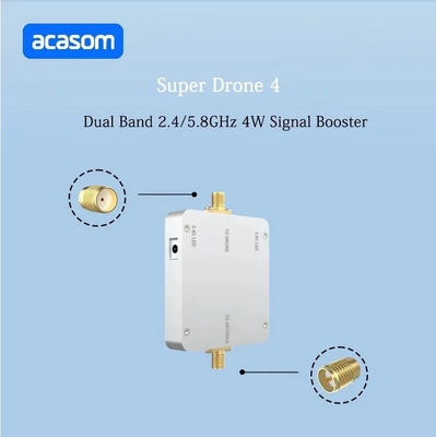 4W 36dBm डुअल बैंड ड्रोन एम्पलीफायर 2.4 5.8 GHz आरएक्स और टीएक्स डुअल चैनल आवृत्ति
