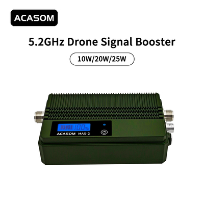 दूर तक उड़ान भरने के लिए हल्के 10W 5.2GHz ड्रोन सिग्नल एक्सटेंडर