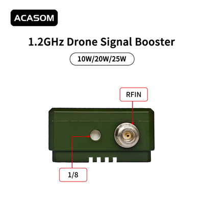 अपनी उड़ान को बढ़ाएँ 10W/20W ड्रोन एफपीवी सिग्नल बूस्टर 1.2GHz-1280MHz