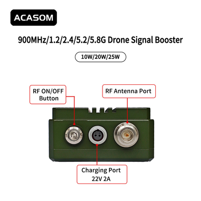 व्यापक 900mhz सिग्नल बूस्टर 5.8GHz पावर एम्पलीफायर स्थिर