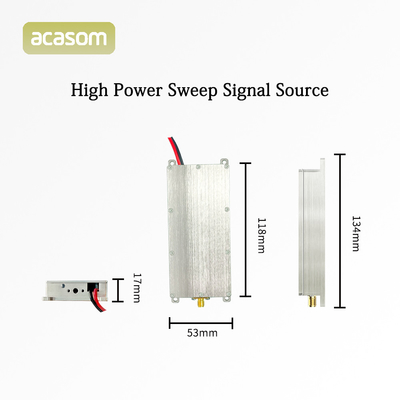 4900M 5100MHz उच्च अवरोधन प्रभाव 20w 43dbm यूएवी व्यवधान के लिए सिग्नल जैमिंग मॉड्यूल 5.0GHz