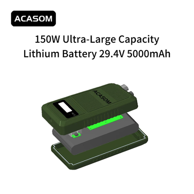 900MHz-1000MHz 50W पोर्टेबल जैमिंग डिवाइस ड्रोन सिग्नल जैमर अनुकूलित