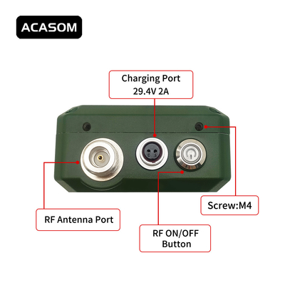 1160MHz 1280MHz अनुकूलन योग्य हैंडहेल्ड ड्रोन जैमर सिग्नल ब्लॉकर जैमर 1.2GHz